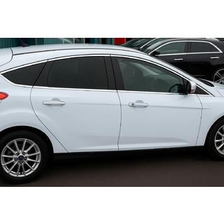 Kompletné okenné lišty HB (12 ks, nehrdzavejúca oceľ) Ford Focus III 2011–2017 fotografia 1