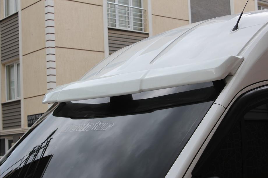 Ford Transit 2014– Clona na čelné sklo V2 (2019+, lepená, na lakovanie) Fotografia 1