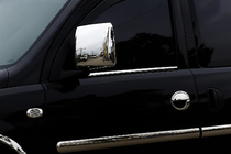 Opel Combo 2002–2012 Kryty spätných zrkadiel (2 ks, plast) fotografia 4