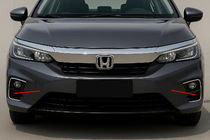 Honda City 2021– Chrómové rámiky hmloviek SD (2 ks, nerez) fotografia 1