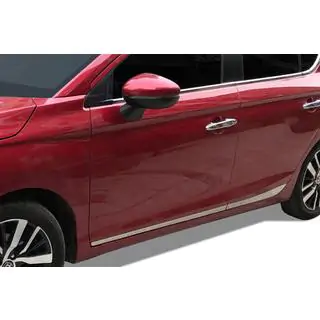 Dverové lišty SD (4 ks, nehrdzavejúca oceľ) Honda City 2021– fotografia 2