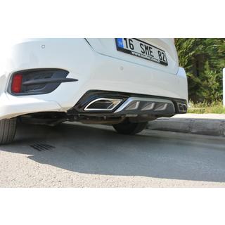Difúzor zadného nárazníka (Meliset, vo farbe) Honda Civic Sedan X 2016–2021 fotografia 1