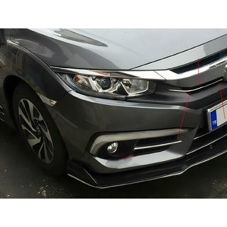 Kryty masky (2 ks, nerez) Honda Civic Sedan 2021– fotografia 1