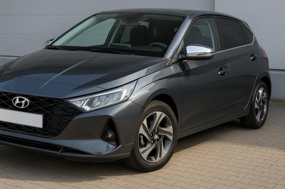 Hyundai I-20 2020– Nerezové kryty spätných zrkadiel (2 ks) Image