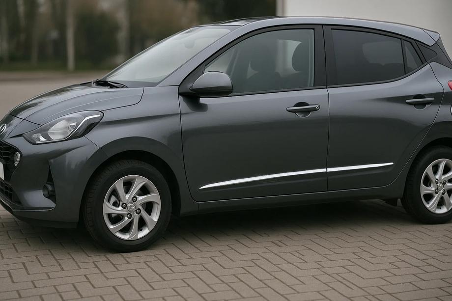 Hyundai I-10 2020– Dverové lišty (4 ks, nerez) Image