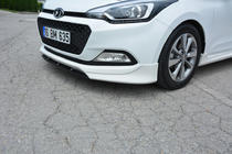 Hyundai I-20 2014–2020 Predná lipa nárazníka Meliset (na lakovanie) fotografia 1