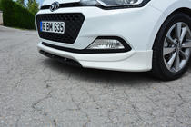 Hyundai I-20 2014–2020 Predná lipa nárazníka Meliset (na lakovanie) fotografia 2
