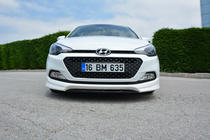 Hyundai I-20 2014–2020 Predná lipa nárazníka Meliset (na lakovanie) fotografia 3