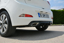 Hyundai I-20 2014–2020 Zadný difúzor Meliset (na lakovanie) fotografia 3