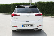Hyundai I-20 2014–2020 Zadný difúzor Meliset (na lakovanie) fotografia 4