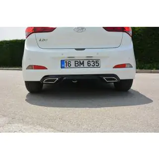Zadný difúzor Meliset (na lakovanie) Hyundai I-20 2014–2020 fotografia 1