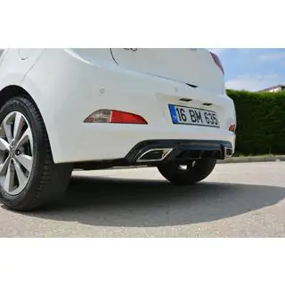 Zadný difúzor Meliset (na lakovanie) Hyundai I-20 2014–2020 fotografia 3