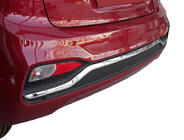 Hyundai I-20 2014–2020 Kryt konca zadného nárazníka 2018-2020 (nerez) fotografia 1