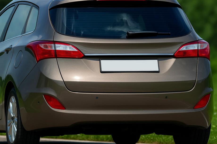 Hyundai I-30 2012–2017 Chrómová lišta nad ŠPZ (SW, nerez) Image