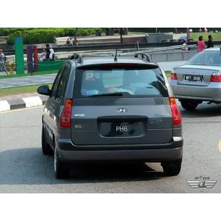 Spojler Meliset (na lakovanie) Hyundai Matrix 2001–2010 fotografia 1