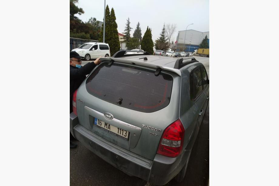 Hyundai Tucson JM 2004– Spojler Meliset (na lakovanie) Image