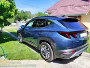 Hyundai Tucson NX4 2021– Dverné lišty (4 ks, nerez) fotografia 3