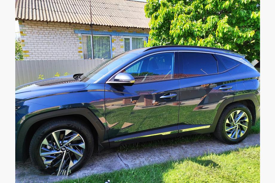 Hyundai Tucson NX4 2021– Dverné lišty (4 ks, nerez) Image