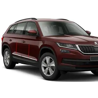 OmsaLine dverové lišty (nerez) Skoda Kodiaq 2016–2023 fotografia 1