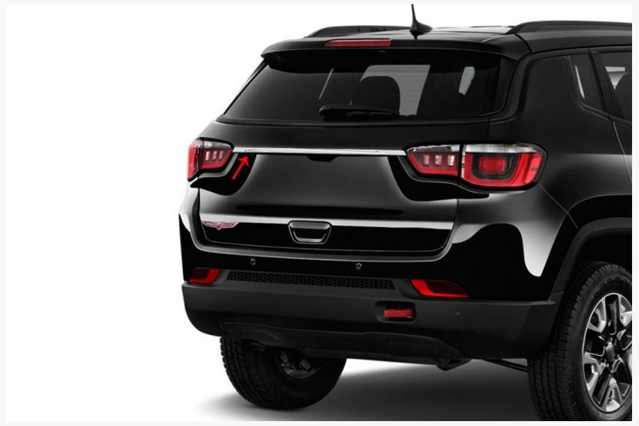 Jeep Compass 2016– Chrómová lišta na veko kufra (nerez) Image