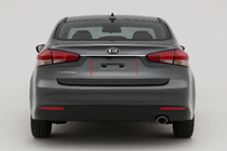 Kia Cerato 3 2013–2018 Lišta nad ŠPZ pre Sedan (nerezová oceľ) fotografia 1