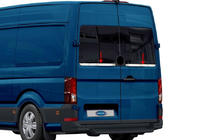 Volkswagen Crafter 2016– Lišta okna (2 ks, nerez) fotografia 1