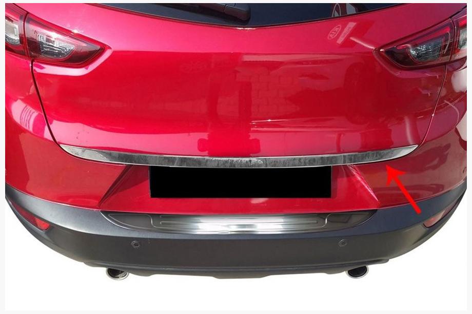 Mazda CX-3 2015– Ochranná lišta hrany kufra (nerez) Image