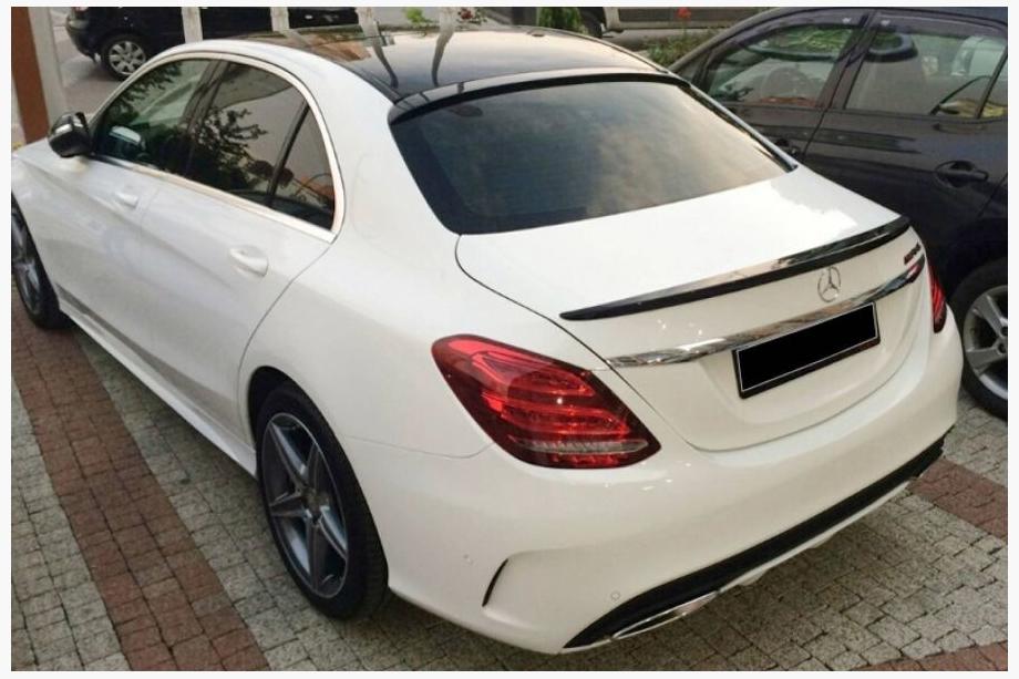 Mercedes C-class W205 2014–2021 Spojler OmsaLine (na lakovanie) Image