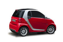 Smart 2007–2014 Chrómová lišta nad ŠPZ fotografia 1
