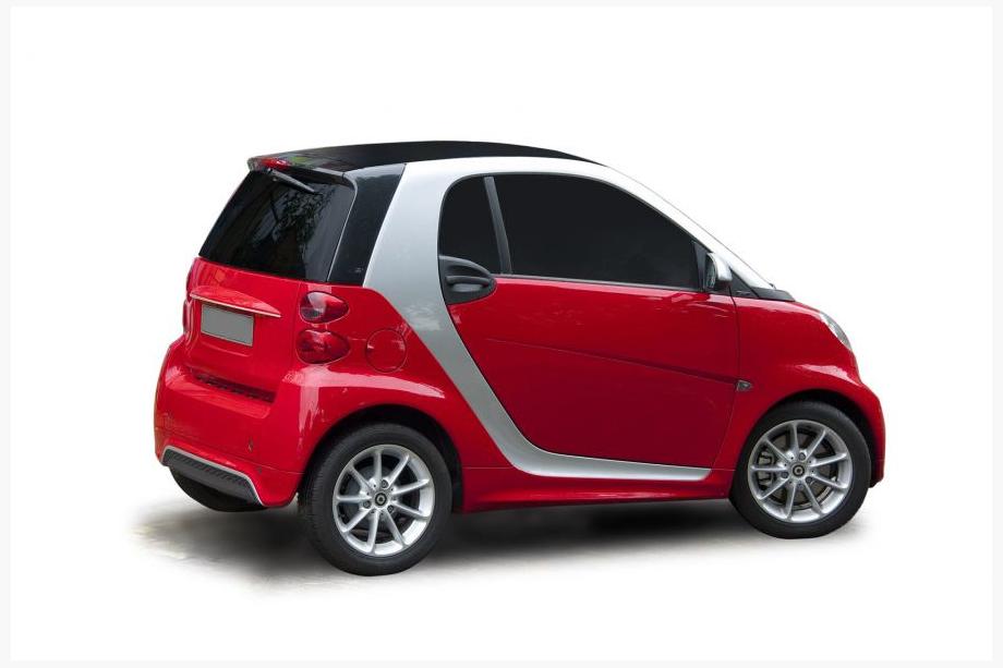 Smart 2007–2014 Chrómová lišta nad ŠPZ Image