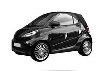 Smart 2007–2014 Lišty na dvere (4 ks, nehrdzavejúca oceľ) fotografia 1