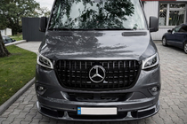 Mercedes Sprinter W907/W910 2018– Spodný spojler predného nárazníka (na lakovanie) fotografia 1