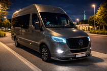 Mercedes Sprinter W907/W910 2018– Spodný spojler predného nárazníka (na lakovanie) fotografia 3