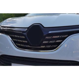 Nerezové lišty na mriežku chladiča 2021+ (sada 5 ks) Renault Megane IV 2016–2025 fotografia 2