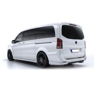 Kryt zadného nárazníka (pravý karbón) Mercedes Vito/V-trieda W447 2014– fotografia 3