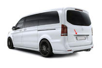 Mercedes Vito/V-trieda W447 2014– Lišta nad ŠPZ (pravý karbón) fotografia 3