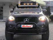 Mercedes X class 2017–2020 Spojler čelného skla (V3, na lakovanie) fotografia 1
