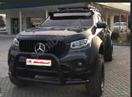 Mercedes X class 2017–2020 Spojler čelného skla (V3, na lakovanie) fotografia 2