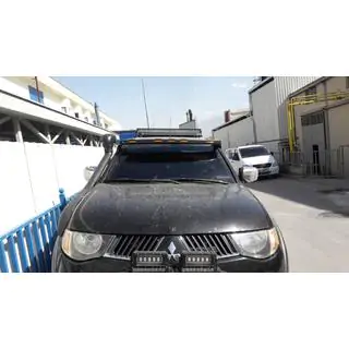 Slnečná clona na čelné sklo (Meliset LED) Mitsubishi L200 2006–2015 fotografia 2