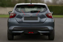 Nissan Micra K14 2016– Chrómová lišta nad ŠPZ OmsaLine (nerez) fotografia 1