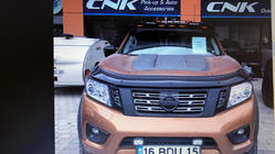 Nissan Navara/NP300 2016– Slnečná clona na čelné sklo (Meliset LED V2) fotografia 2
