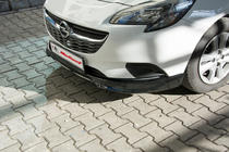 Opel Corsa E 2015–2019 Predný spodný lip spojler (na lakovanie) fotografia 3
