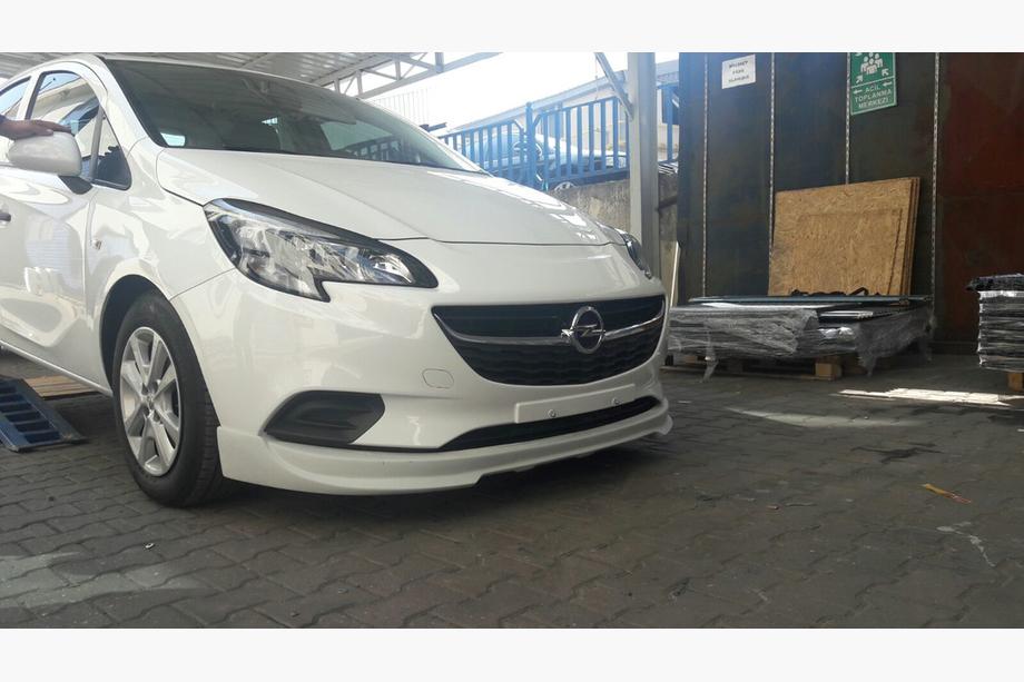 Opel Corsa E 2015–2019 Predný spodný lip spojler (na lakovanie) Image