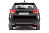 Peugeot 2008 2013–2019 Nerezová lišta hrany kufra fotografia 1