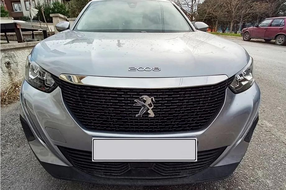 Peugeot 2008 2019– Lišta na kapotu (1 ks, nerez) Image