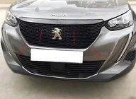 Peugeot 2008 2019– Rámček mriežky (3 ks, nerez) fotografia 1
