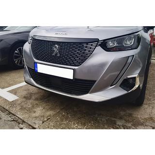 Ochranná lišta na predný nárazník (2 ks, nerez)
