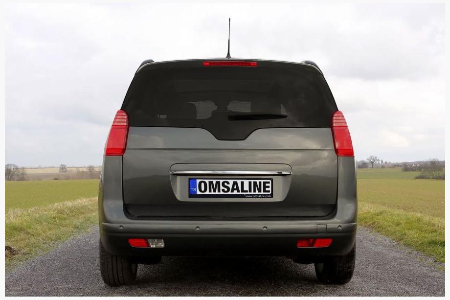 Peugeot 5008 2009–2016 Chrómová lišta nad ŠPZ OmsaLine (nerez) Image