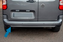 Peugeot Partner/Rifter 2019– Nerezová lišta zadného nárazníka fotografia 4