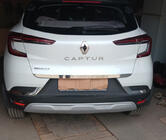 Renault Captur 2019– Nerezová lišta hrany kufra fotografia 3